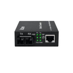 [IQ-1G1E-S20] Thiết bị chuyển đổi quang điện 2 sợi quang, Converter quang IQTEK 1G1E-S20, tốc độ 1000mbps, bảo hành 12 tháng