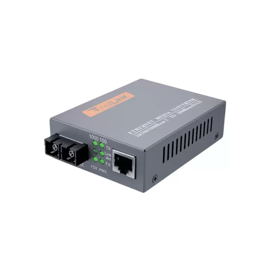 [HTB-GS03] Thiết bị chuyển đổi quang điện 2 sợi, converter quang Netlink HTB-GS03, Tốc độ 1000Mbps, Bảo hành 12 tháng